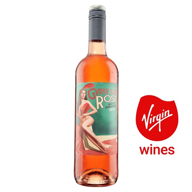 Virgin Wines Gypsy Lee Rosé White Zinfandel 75cl - British product