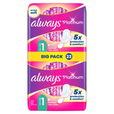 Always Platinum Normal Sanitary Towels with Wings Size 1 - British product