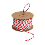 Red and White Decorative Gift Wrapping Twine 10m