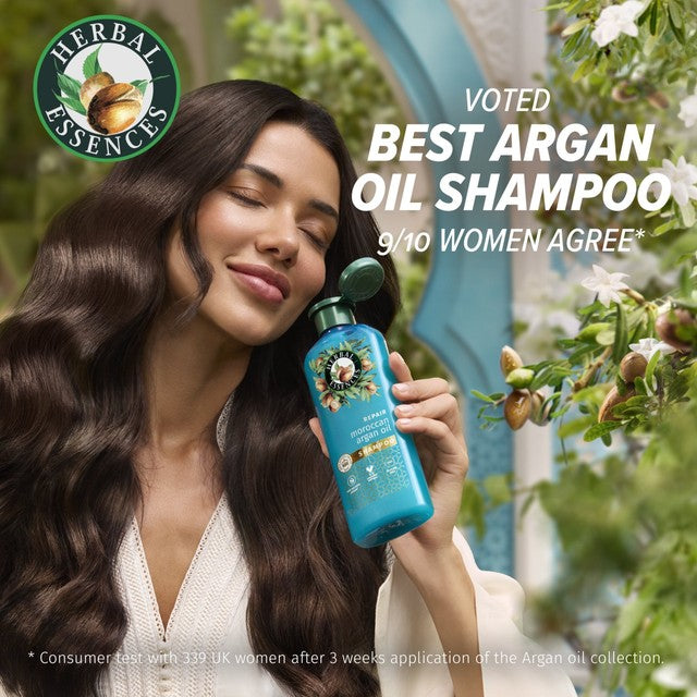 Herbal Essences argan oil shampoo 350ml, UK version