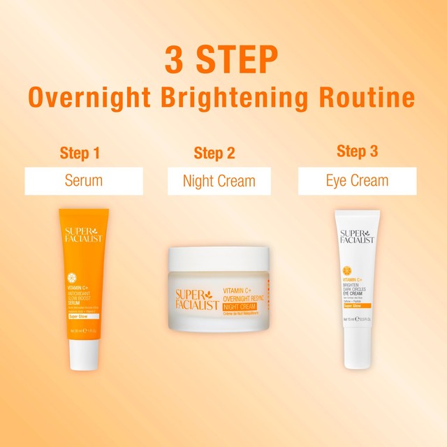 Super Facialist Vitamin C Glow Boosting face serum 30ml (British brand)