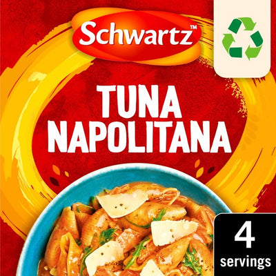 M&S Schwartz Tuna Pasta Napolitana Recipe Mix 30g- Buy online at McGrocer