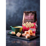 M&S Strawberry Wafer Squares 125g, imported from the UK