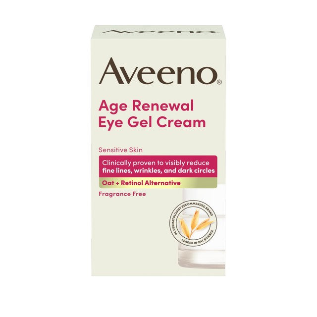 Aveeno Age Renewal eye gel cream 15ml - British product