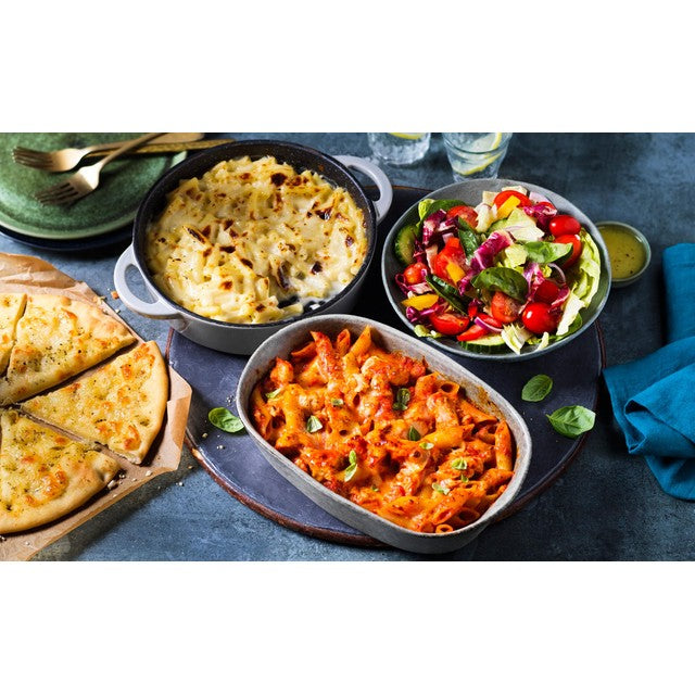M&S Cheesy Garlic Butter Flatbread 280g, imported from the UK