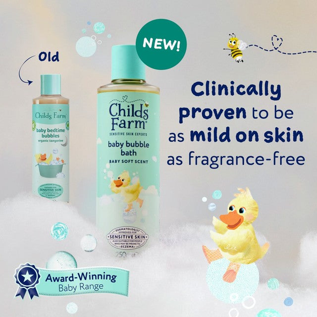Childs Farm Baby Bubble Bath Baby Soft Scent 250ml - British product