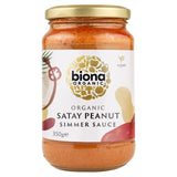Biona Satay Peanut Simmer Sauce 350g - British product