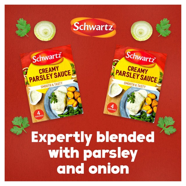 Schwartz creamy parsley sauce mix 26g (British brand)