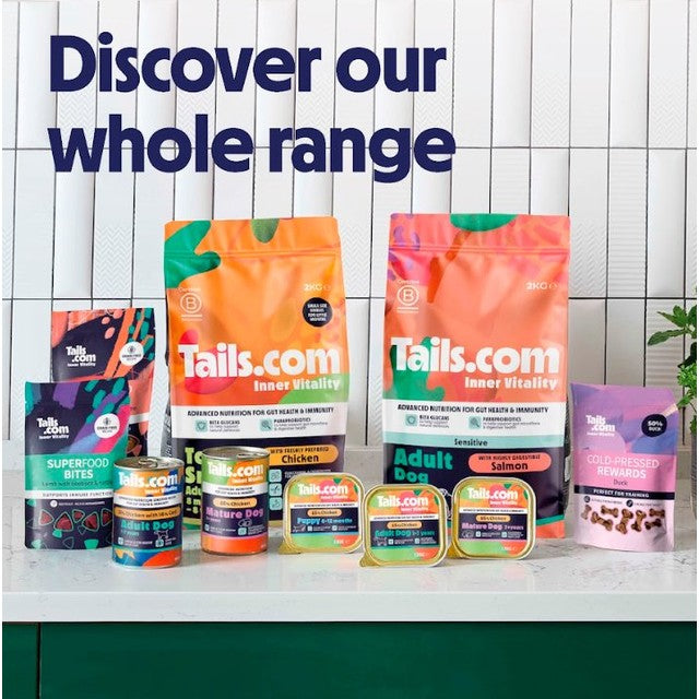 Tails Inner Vitality Chicken Adult Dog Wet Food 400g (British brand)