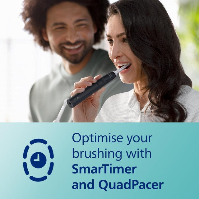 Philips Sonicare Series 3100 Black electric toothbrush, imported from the UK