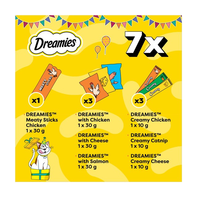 Dreamies cat treats party pack (British brand)