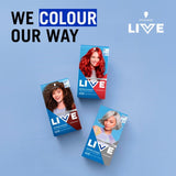 Schwarzkopf U71 Metallic Silver permanent hair dye box, UK version