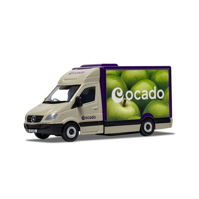 Hornby 1:64 scale die-cast toy van model, apple variant, imported from the UK