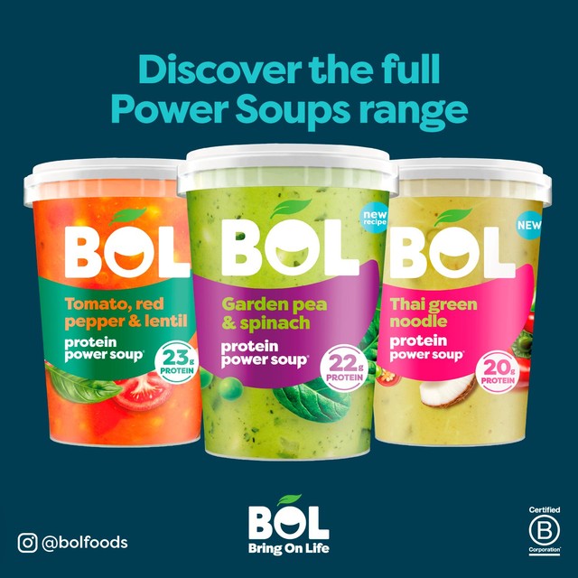 BOL butternut squash and chilli soup 600g - British product
