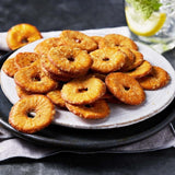 M&S honey mustard onion pretzel thins 80g, imported from the UK