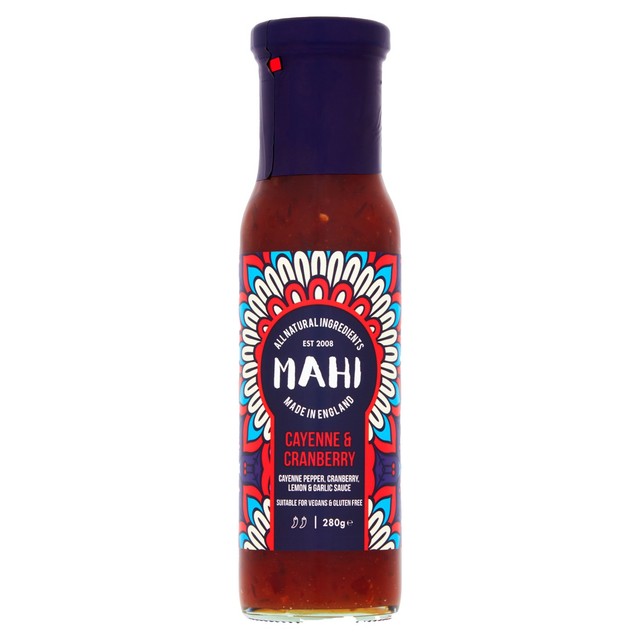 Mahi cayenne and cranberry sauce 280ml - British product
