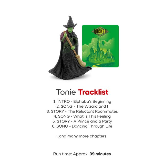 Tonies Wicked Elphaba audio character for Toniebox, UK version
