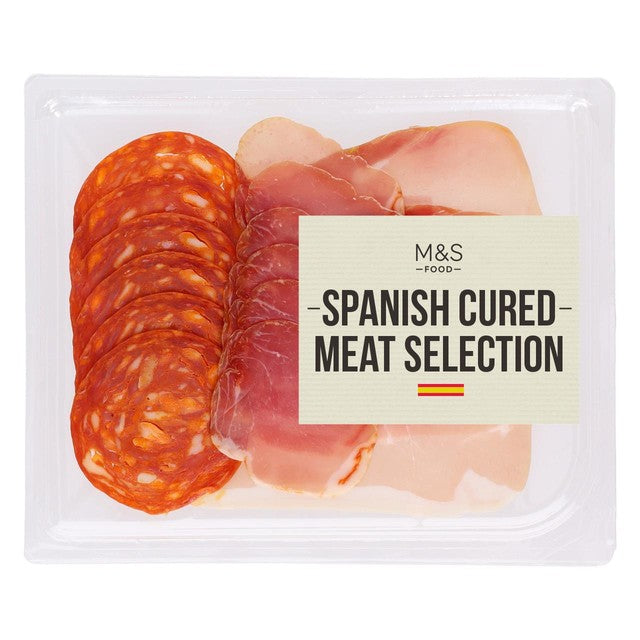 M&S Spanish cured meat selection 100g, imported from the UK