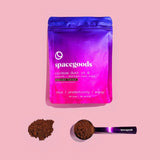 Spacegoods Focus Mushroom Coffee chocolate flavour pouch - British brand