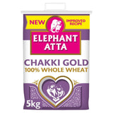 Elephant Atta Chakki Gold Chapatti Mehl 5kg - Britisches Produkt