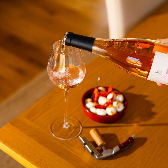 Virgin Wines Malbec Rosé Organic Wine 75cl (British brand)