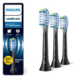Philips Sonicare C3 brush head black 2+1 pack, imported from the UK