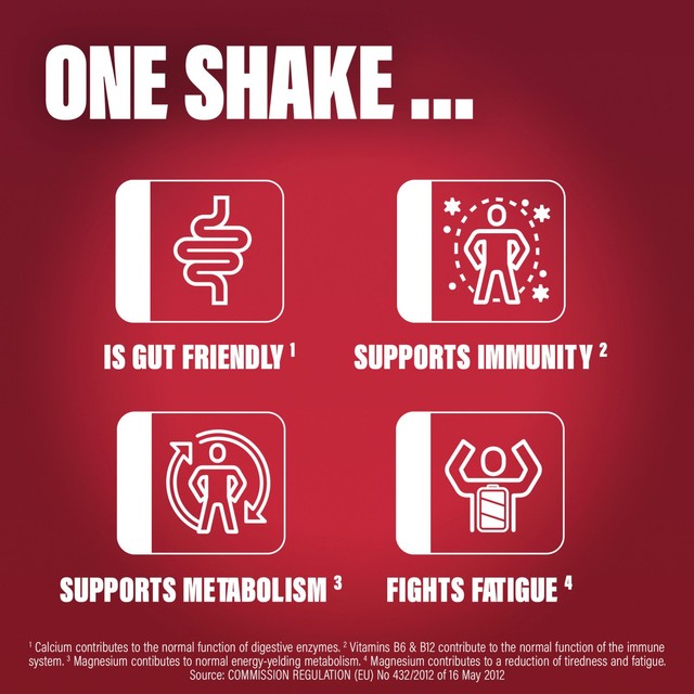 SlimFast strawberry meal replacement milkshake multipack 6 x 325ml (British brand)