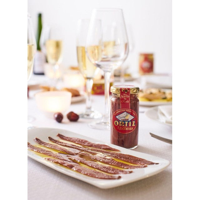Brindisa anchovy fillets in olive oil 95g - British product