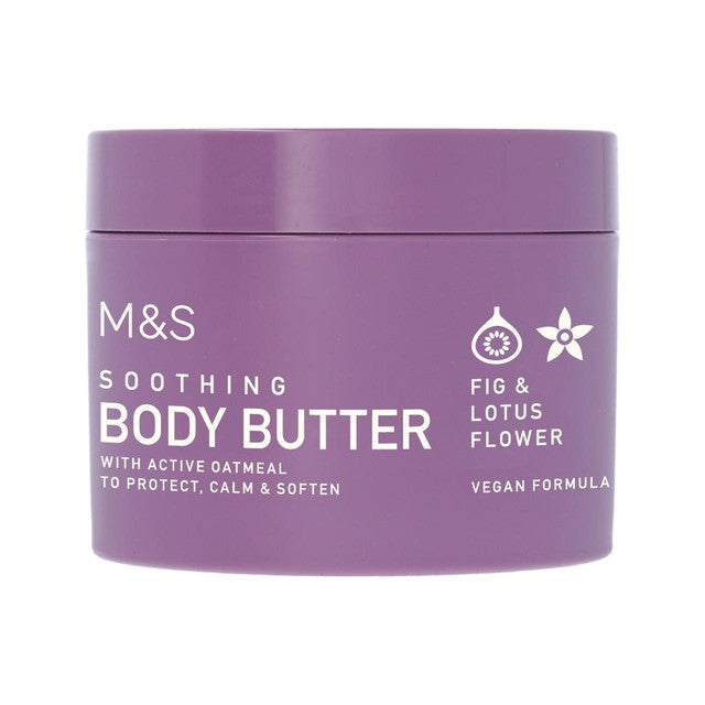 M&S Fig Lotus Body Butter 300ml, imported from the UK