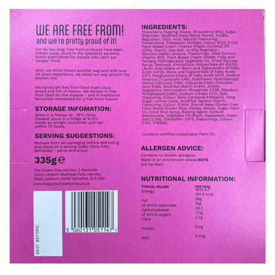 مطبخ خالي من الغلوتين حلوى كرانش الفراولة بأسلوب تشيز كيك خالي من الغلوتين 335 جرام