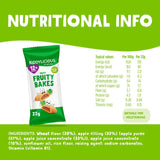 Kiddylicious apple baby snack bars 6 x 22g, UK version