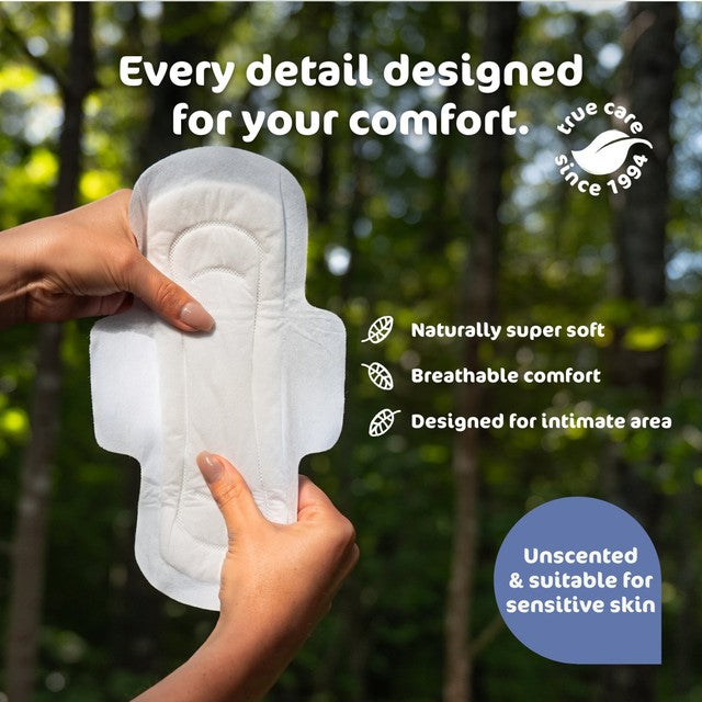 Naty night sanitary pads 10 pack, imported from the UK