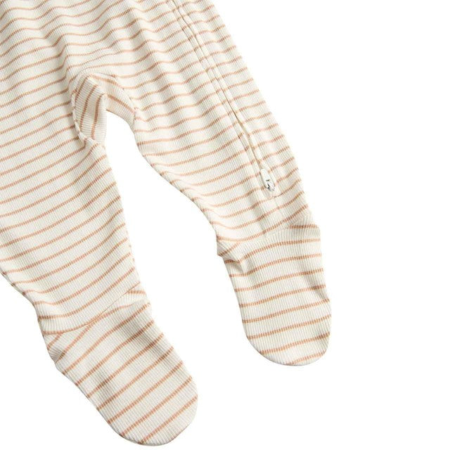 M&S baby sleepsuit in oatmeal for newborn, imported from the UK