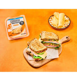 Lindahls Protein Gouda cheese slices 125g, UK version