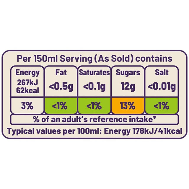 Ocado orange juice smooth not from concentrate 1L, imported from the UK