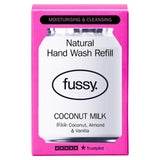 Fussy natural hand wash refill coconut milk, UK version