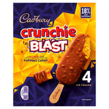 Cadbury Crunchie Blast Ice Cream 4x90ml