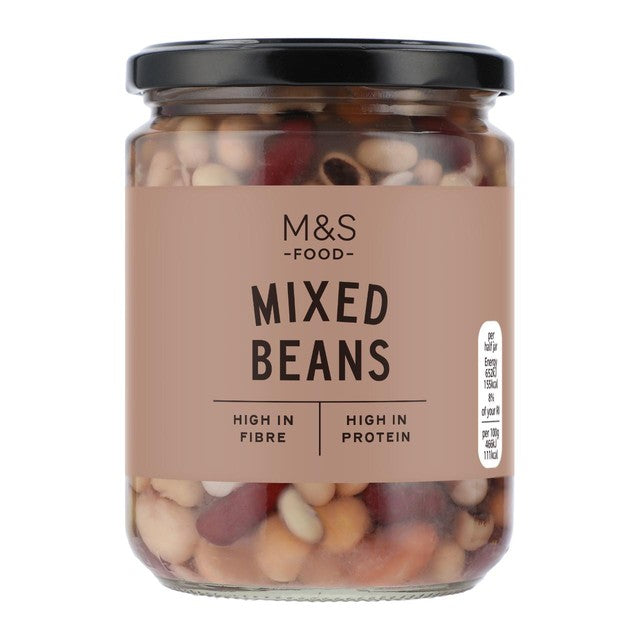 M&S Mixed Beans jar, UK version
