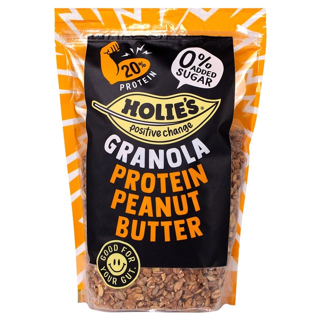 Holie's granola protein peanut butter crunchy muesli 350g, UK version