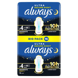 Always Ultra Secure Night Sanitary Towels Size 4 - British product
