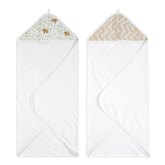 Aden + Anais Hooded Towel Tanzania 2 Pack - British product