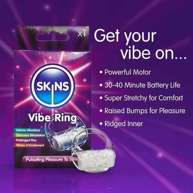 Skins vibrating ring retail pack (British brand)
