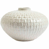 M&S medium white ceramic vase, imported from the UK