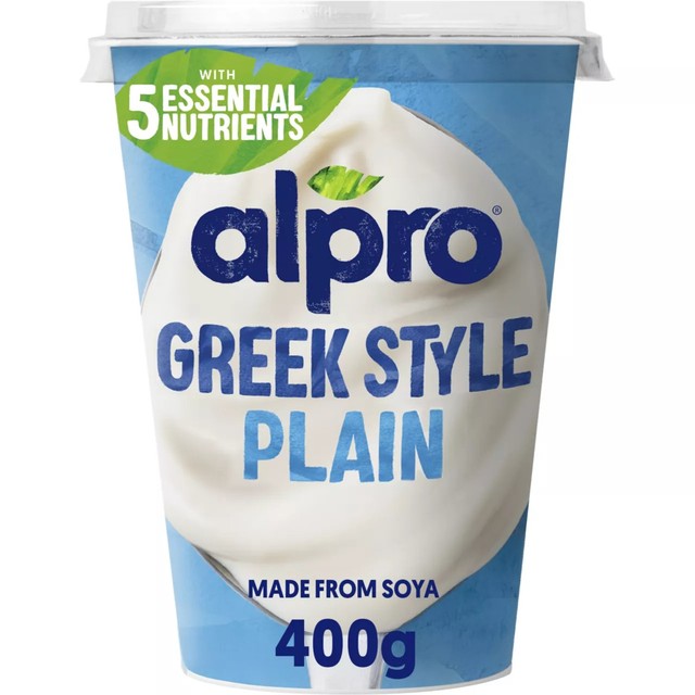 Alpro Greek Style Plain Yoghurt Alternative 400g - British product