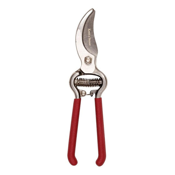 Kent & Stowe Traditional Bypass Secateurs Pruning Shears 8 inch