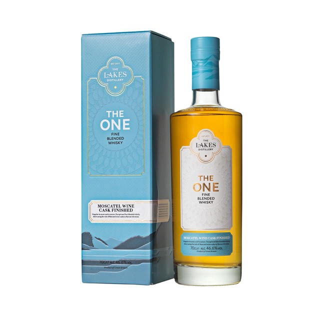 Lakes Distillery ONE Moscatel Wine Cask Expression Whisky 70cl (British brand)