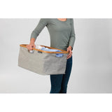 Brabantia grey foldable laundry basket 40 litre - British product