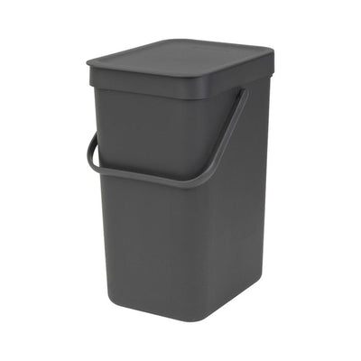 M&S Brabantia Sort & Go Grey Recycle Bin 12L- Buy online at McGrocer