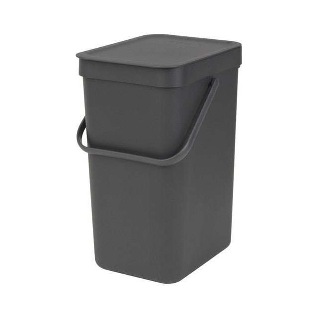 Brabantia Grey Recycle Bin 12L - British product
