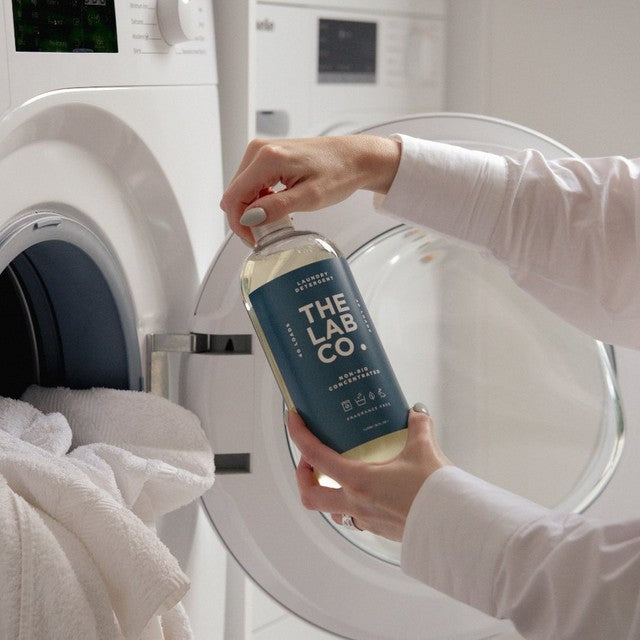 The Lab Co. fragrance free non-bio laundry detergent 1L (British brand)